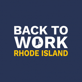 Back to Work RI Logo Promotion