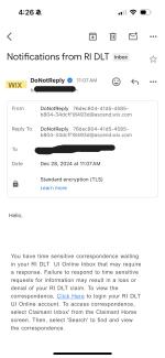 Sample Phishing Email