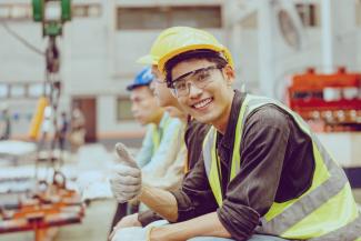 Apprentices at work